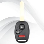 2007-2008 Honda Fit / 3-Button Remote Head Key / OUCG8D-380H-A / (8E Chip) (AFTERMARKET)